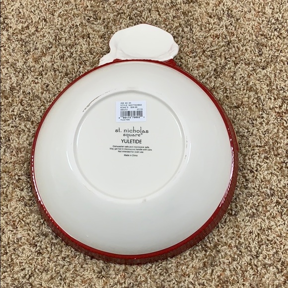 Snowman serving bowl & paper goods-NWT - Picture 5 of 5